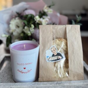 Eeltellimine: SÕBRAPÄEVA ERI! Pojengi küünal+küpsis kombo